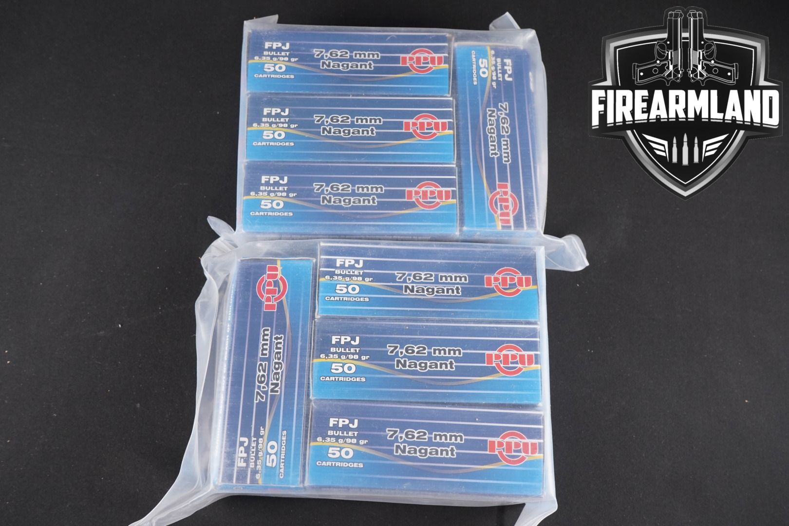 PPU PRVI Partizan 7.62 Nagant 7.62 Nagant in New - Old Stock Condition Thumbnail