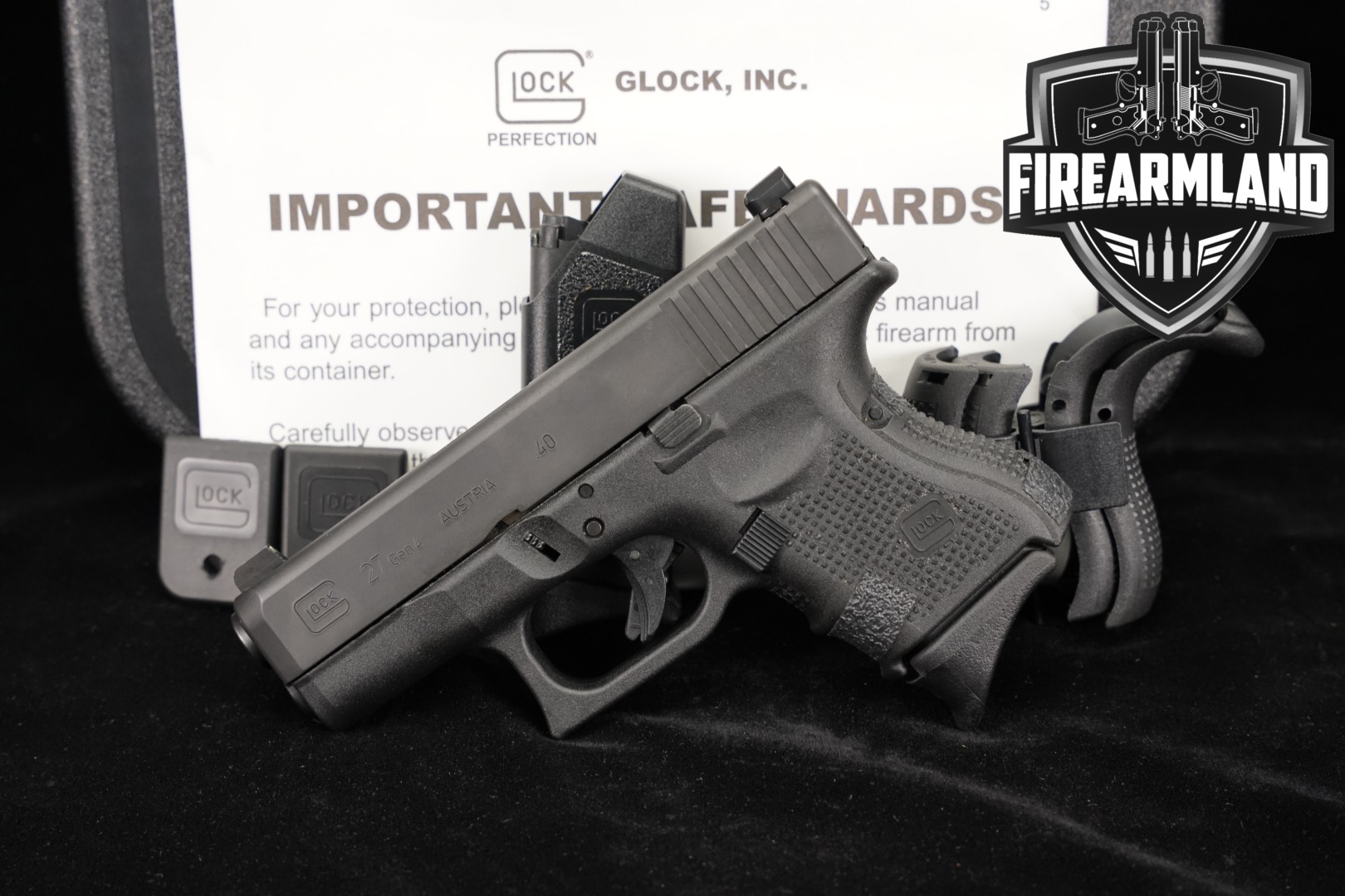 Glock G27 Gen4 .40 S&W Black in Good Condition Thumbnail