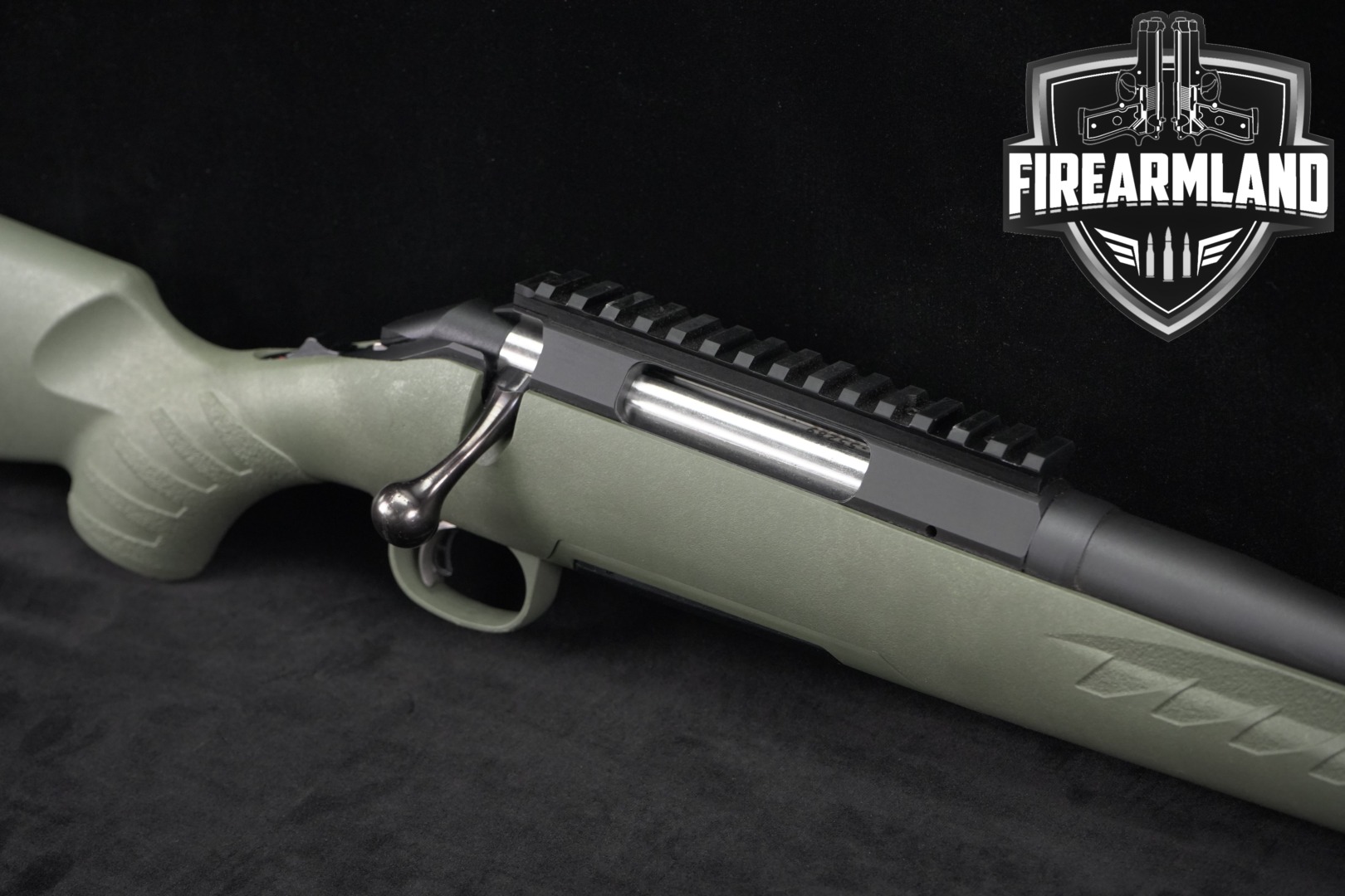 2018 Sturm Ruger Ruger American Rifle Predator Gen I .308 Win. Black & OD Green in Very Good Condition Thumbnail