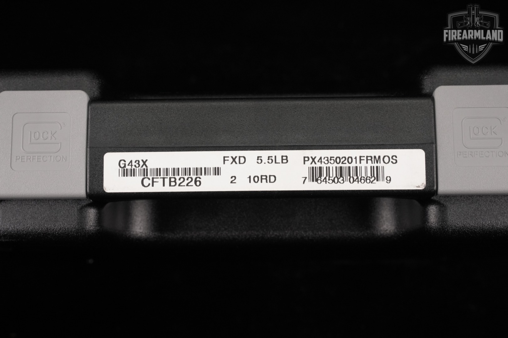 Glock 43X MOS G43X 9mm 3.41" +ORIG CASE, CAT PRO OPTICS-img-16