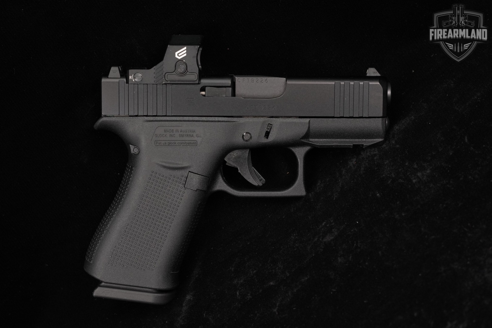 Glock 43X MOS G43X 9mm 3.41" +ORIG CASE, CAT PRO OPTICS-img-4