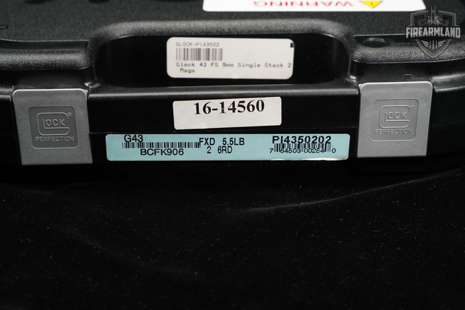 Glock 43 G43 Slimline 9mm 3.41" +4 MAGS & ORIG CASE-img-12