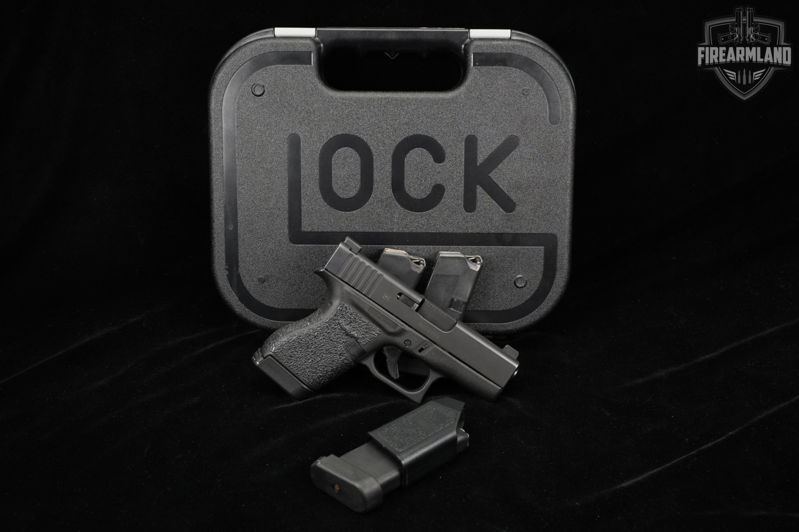 Glock 43 G43 Slimline 9mm 3.41" +4 MAGS & ORIG CASE-img-2