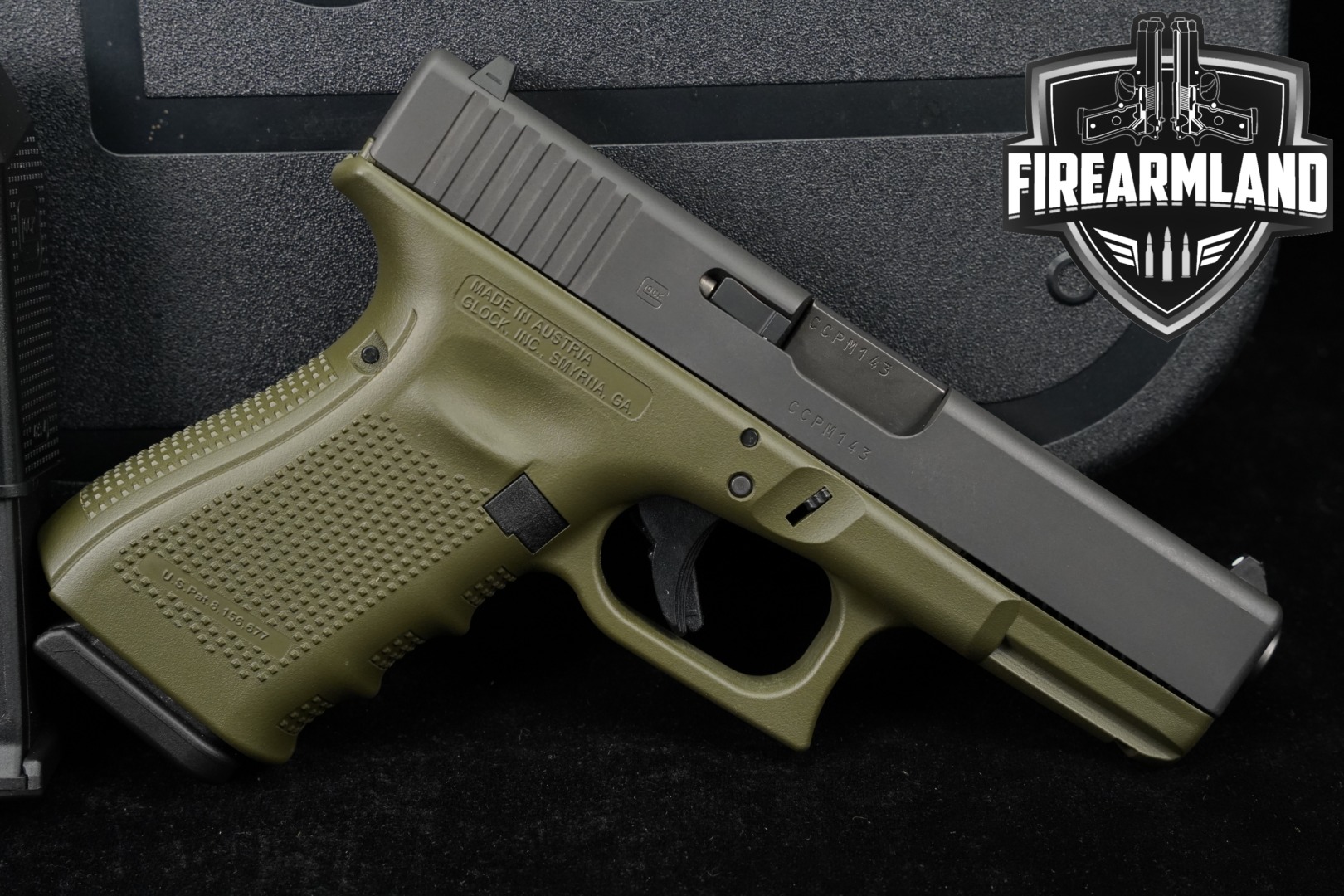 Glock G32 Gen4 .357 SIG OD Green in Excellent Condition Thumbnail