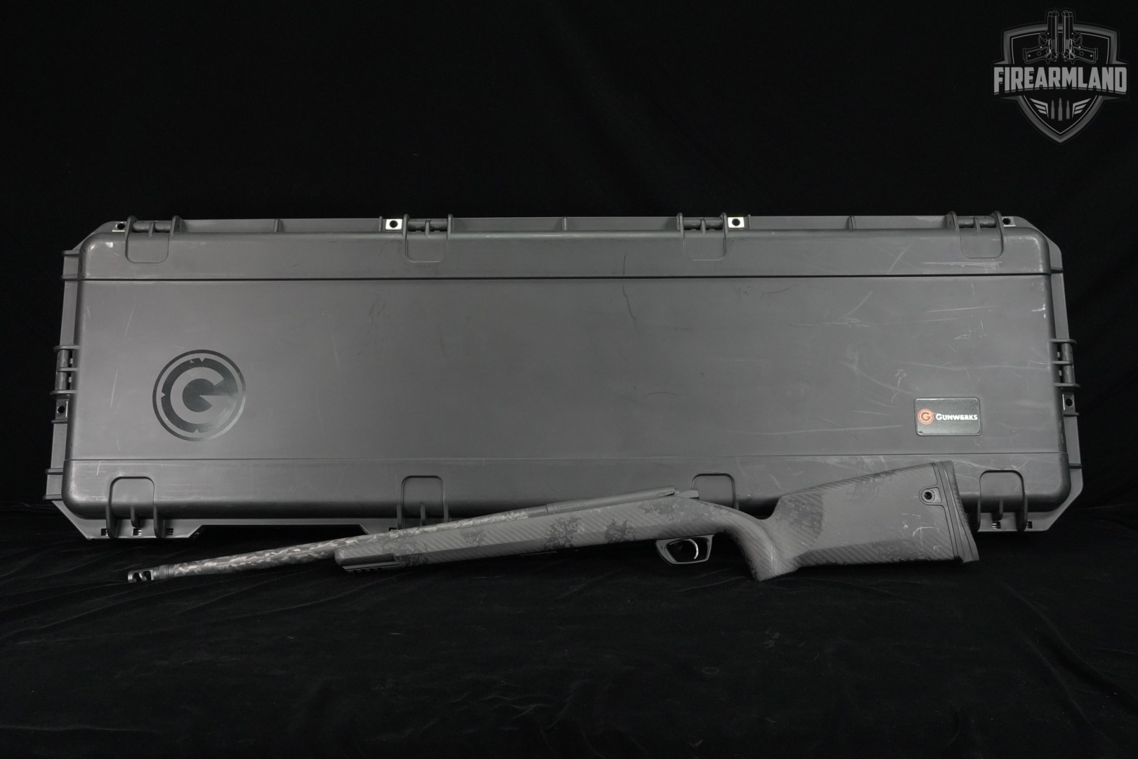 DESIRED Gunwerks Magnus 6.5 Creedmoor 20" CARBON FIBER Weave GLR +ORIG CASE-img-2