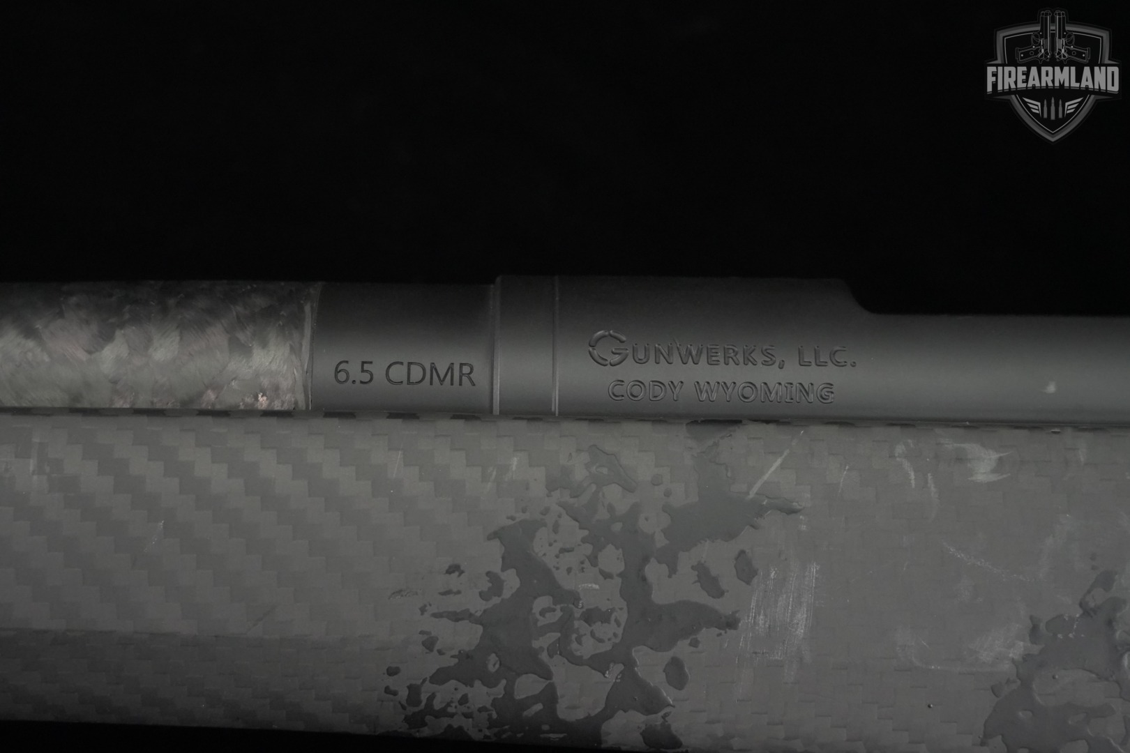 DESIRED Gunwerks Magnus 6.5 Creedmoor 20" CARBON FIBER Weave GLR +ORIG CASE-img-20