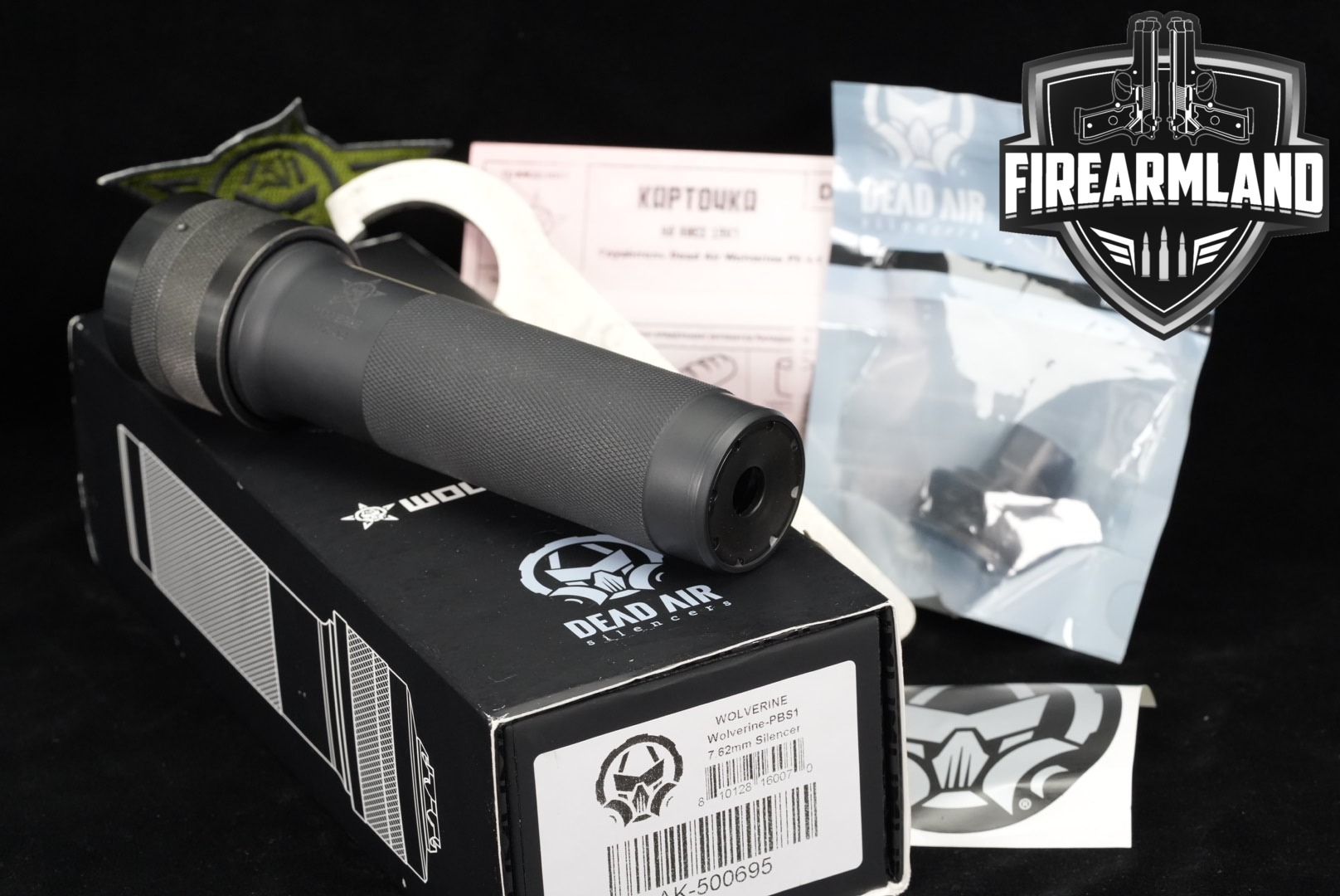 Dead Air Silencers Wolverine PBS-1 7.62 mm in Excellent Condition Thumbnail