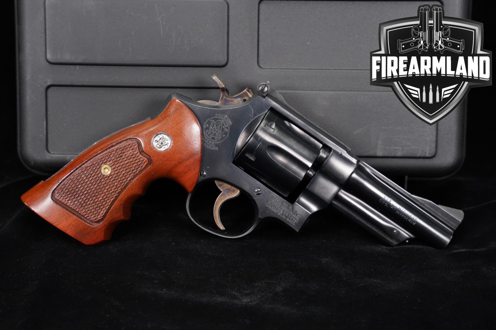 1975-1977 Smith & Wesson (S&W) Model 28-2 Highway Patrolman .357 Mag. Blued in Good Condition Thumbnail