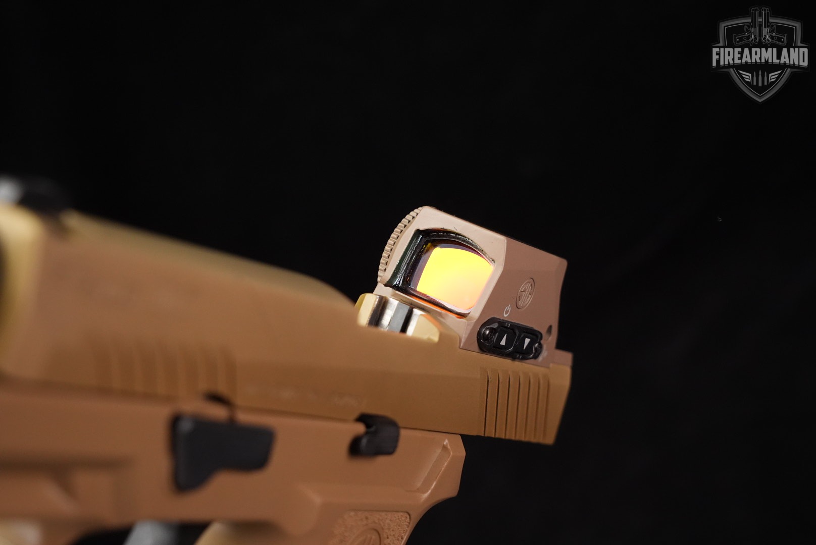 Sig Sauer M17X 9mm Coyote M17-X P320 P-320 +4 MAGS, ORIG CASE, ROMEO OPTICS-img-16