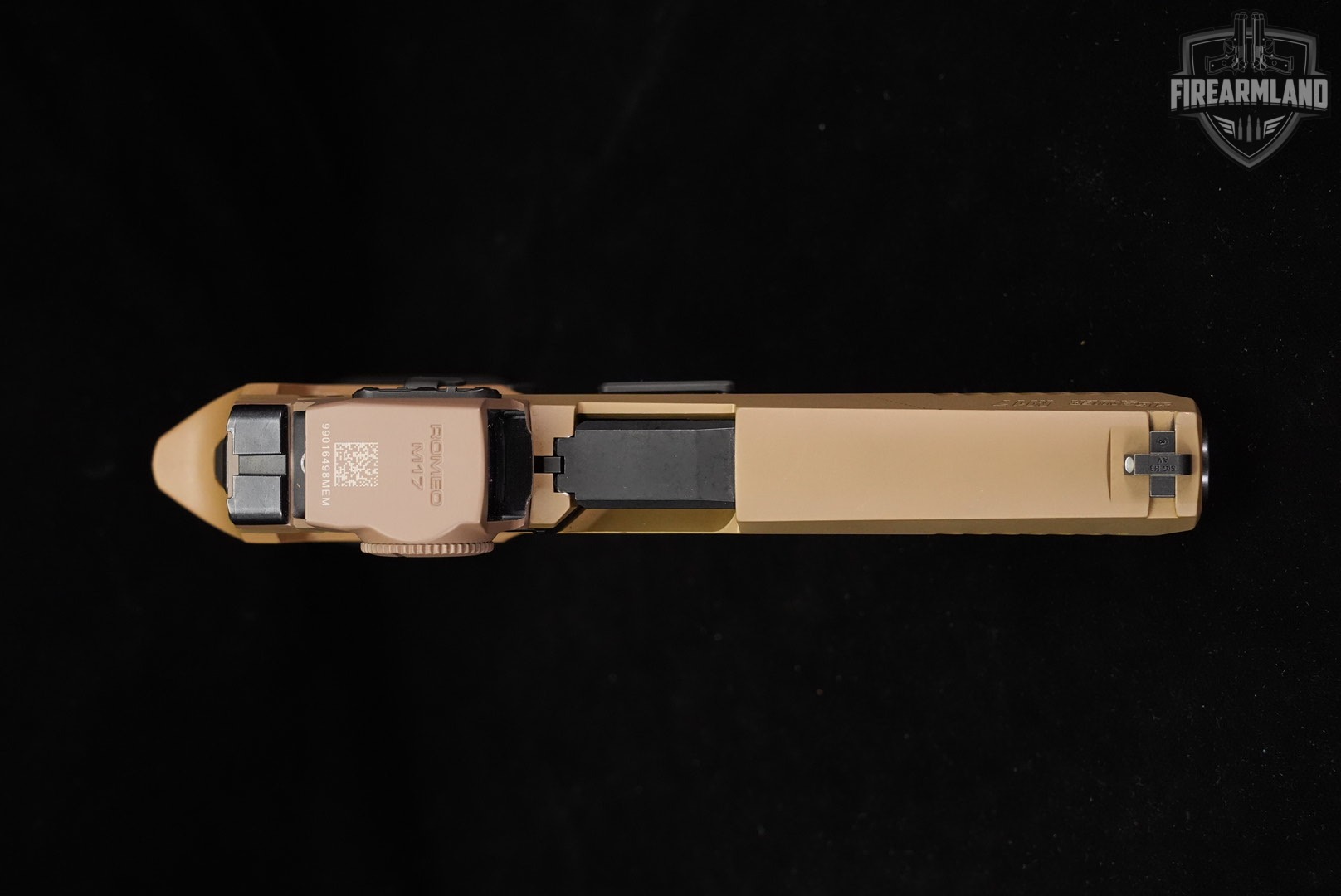 Sig Sauer M17X 9mm Coyote M17-X P320 P-320 +4 MAGS, ORIG CASE, ROMEO OPTICS-img-8
