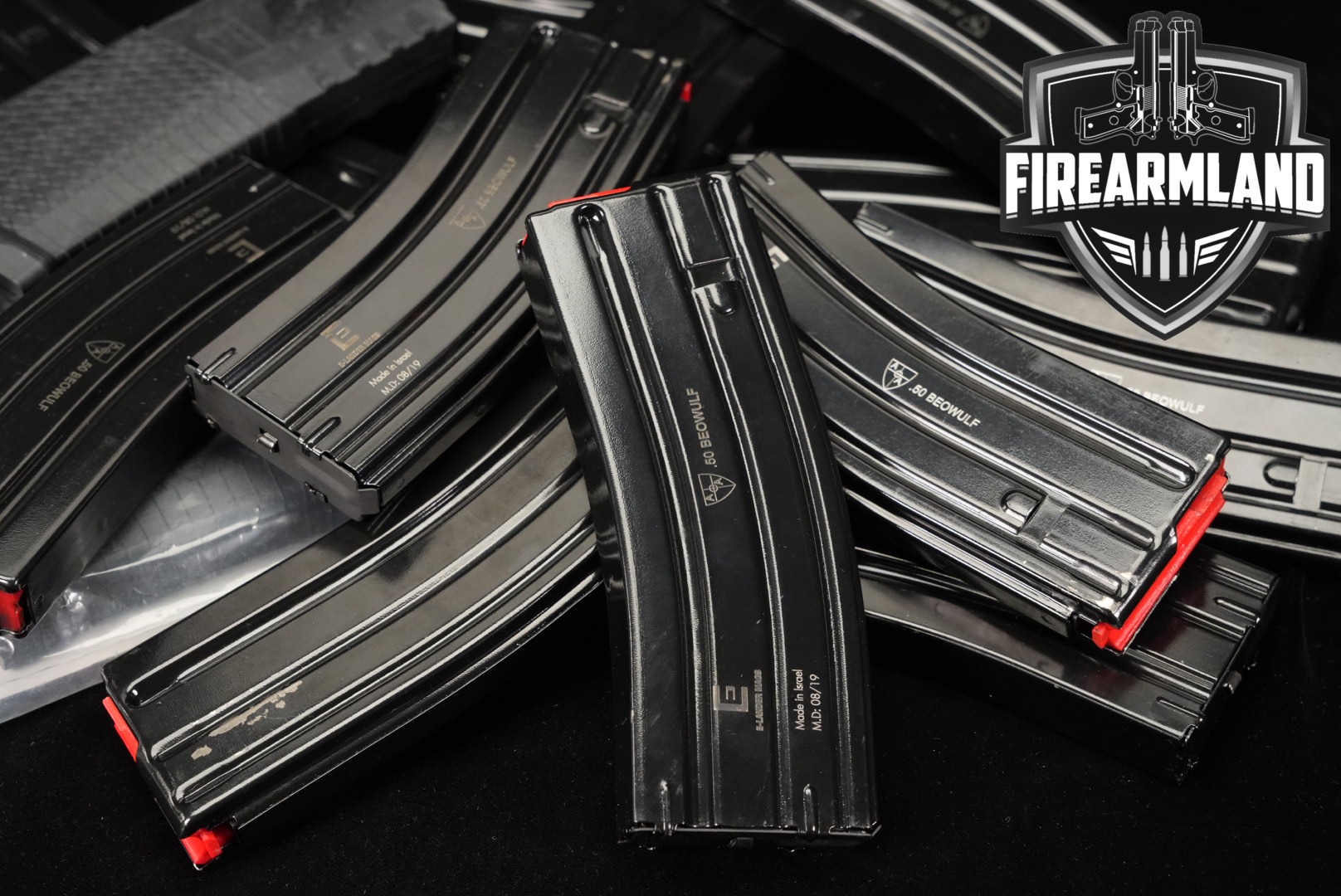 Multiple Manufacturers FOURTEEN (14) AR-15 10 Round Magazines .50 Beowulf in Excellent Condition Thumbnail