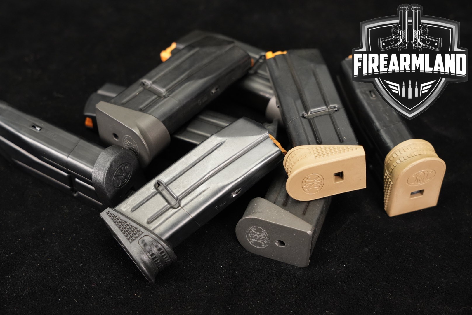 FN America (FN) EIGHT (8) FN-509 Compact 10-Round Magazines Pinned 9mm Luger in Very Good Condition Thumbnail