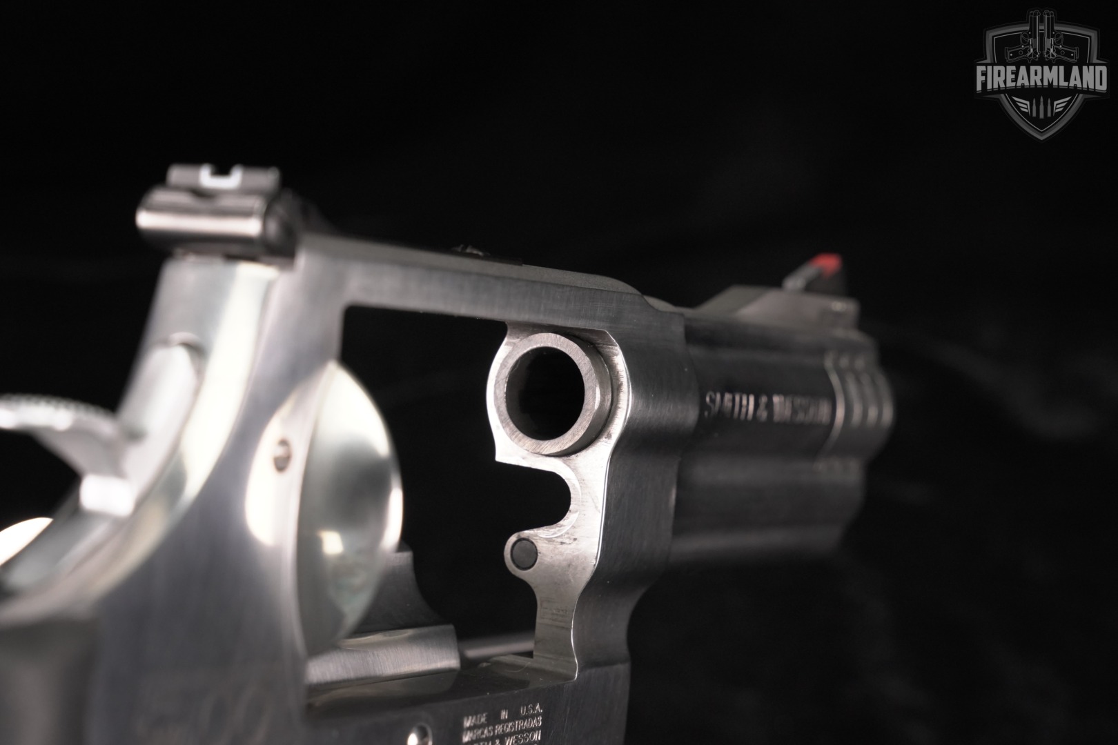 Smith & Wesson Model 500 S&W Magnum 4" HAND CANNON +ORIG CASE-img-14