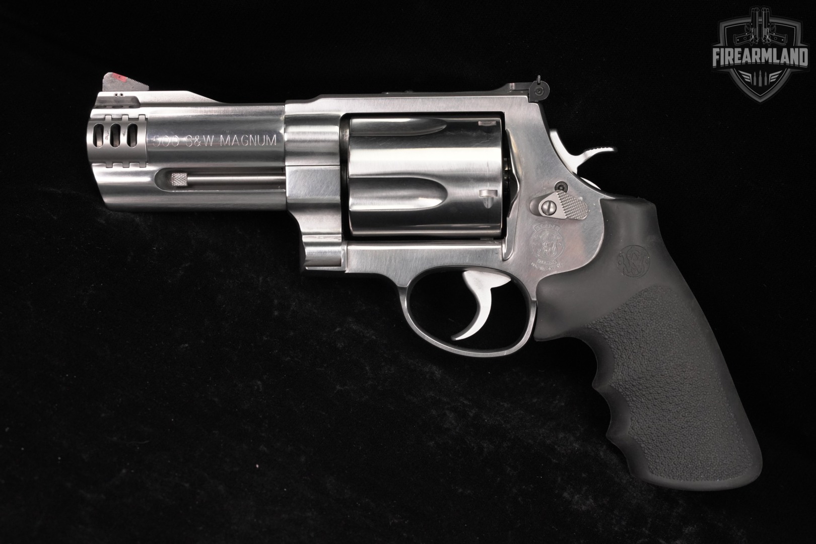 Smith & Wesson Model 500 S&W Magnum 4" HAND CANNON +ORIG CASE-img-3