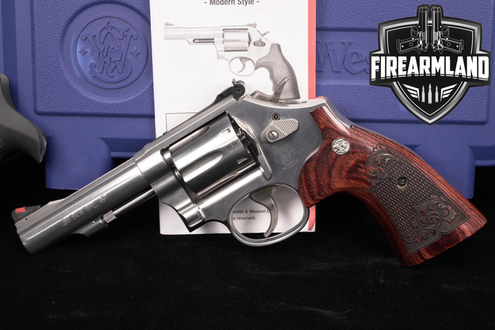 Smith & Wesson (S&W) Model 67-5 .38 Spl. Stainless in Good Condition Thumbnail