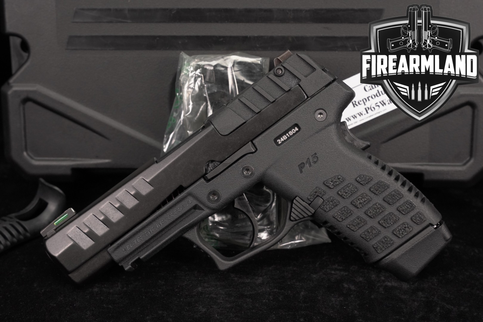 Kel-Tec P15 9mm Optics-Ready 4" KelTec P-15 +2 MAGS & ORIG CASE-img-0