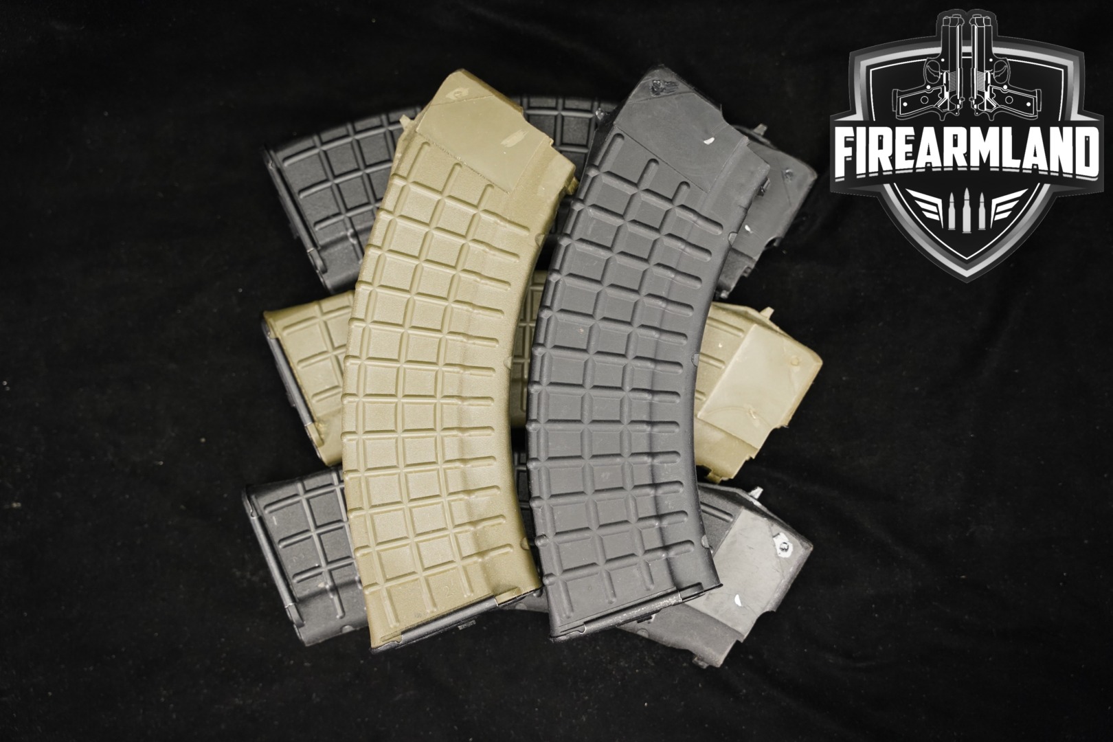 Arsenal FIVE (5) Circle-10 AK-47 30 Round Magazines 7.62x39 in Very Good Condition Thumbnail