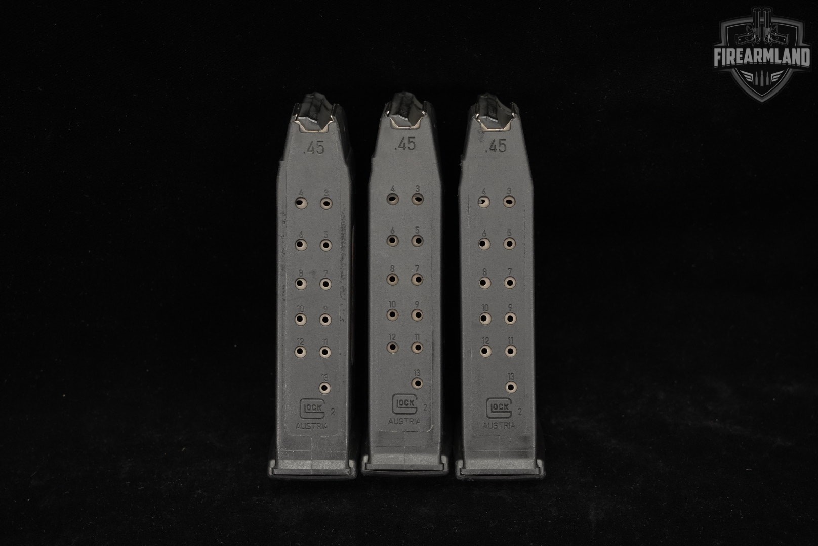 Glock 21 Gen3 G21 Gen 3 SF Short Frame 45 ACP 4.61 +THREE MAGS, CASE-img-12