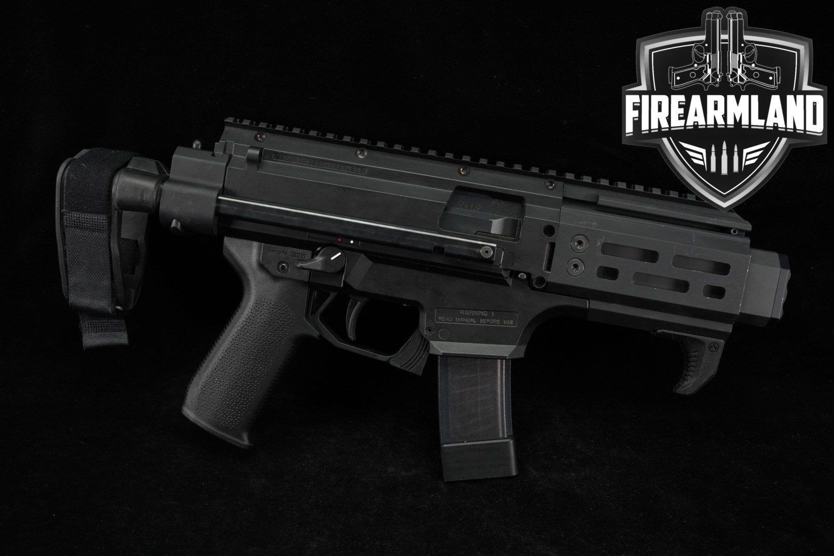 CZ Scorpion EVO 3 S2 Micro 9mm Luger Black in Very Good Condition Thumbnail