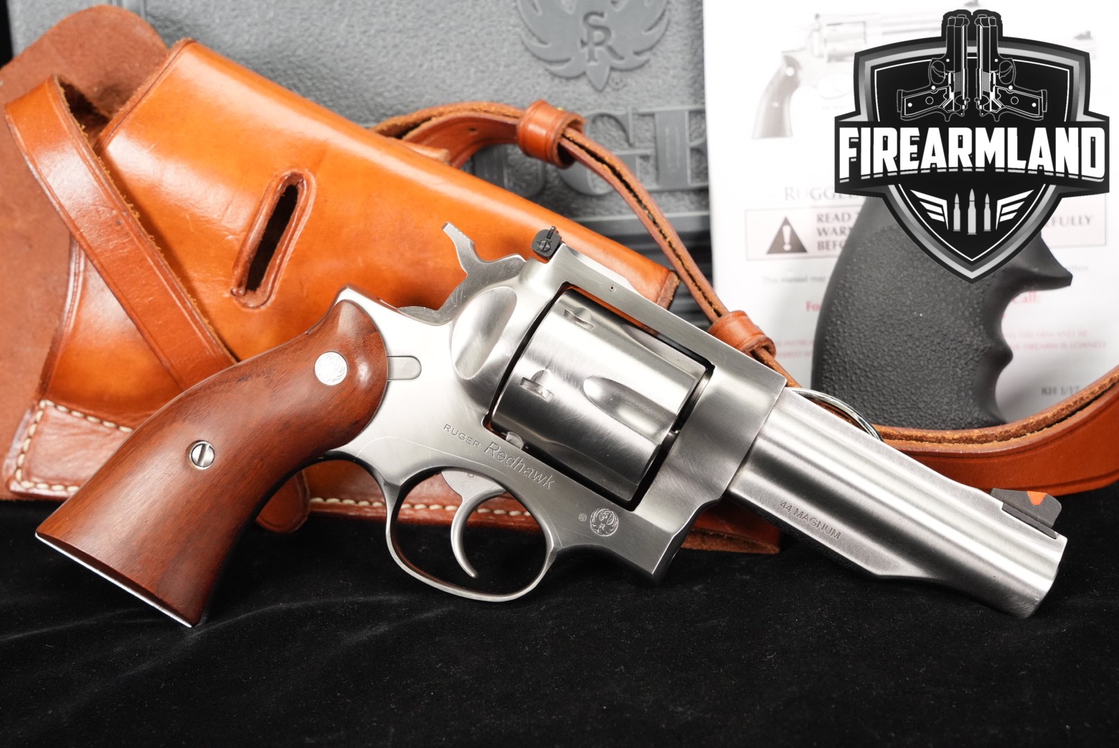 2018 Sturm Ruger Redhawk .44 Mag. Satin Stainless in Very Good Condition Thumbnail