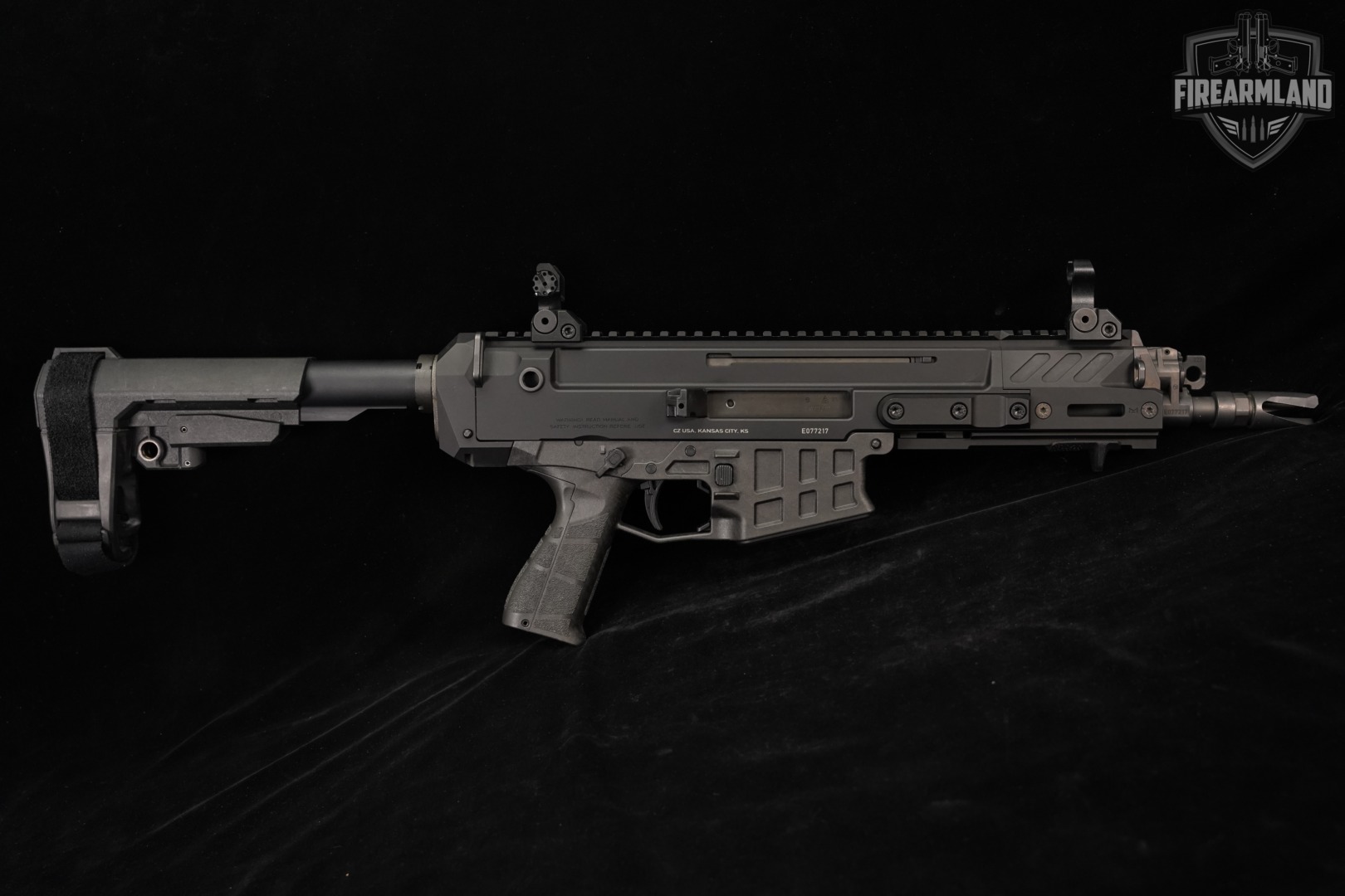 CZ Bren 2 Ms Pistol 5.56 NATO 8 M-LOK THREADED +3 MAGS & ORIG BOX-img-4