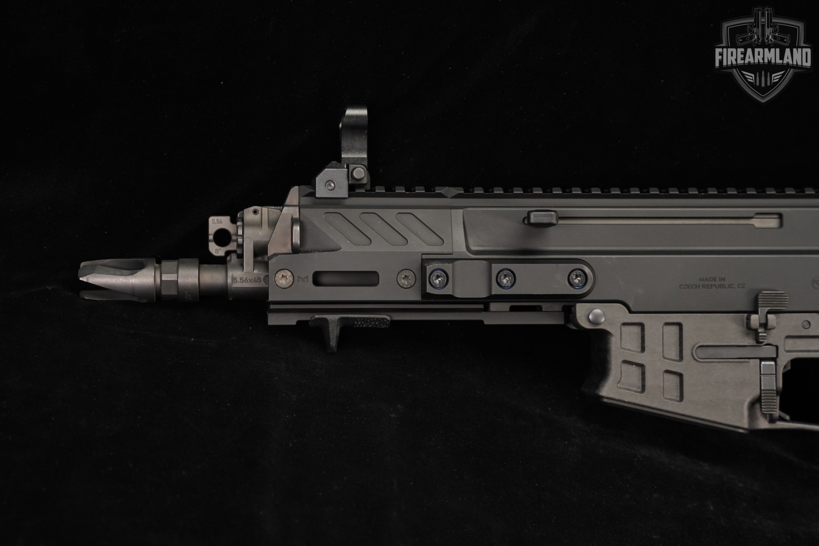 CZ Bren 2 Ms Pistol 5.56 NATO 8 M-LOK THREADED +3 MAGS & ORIG BOX-img-7