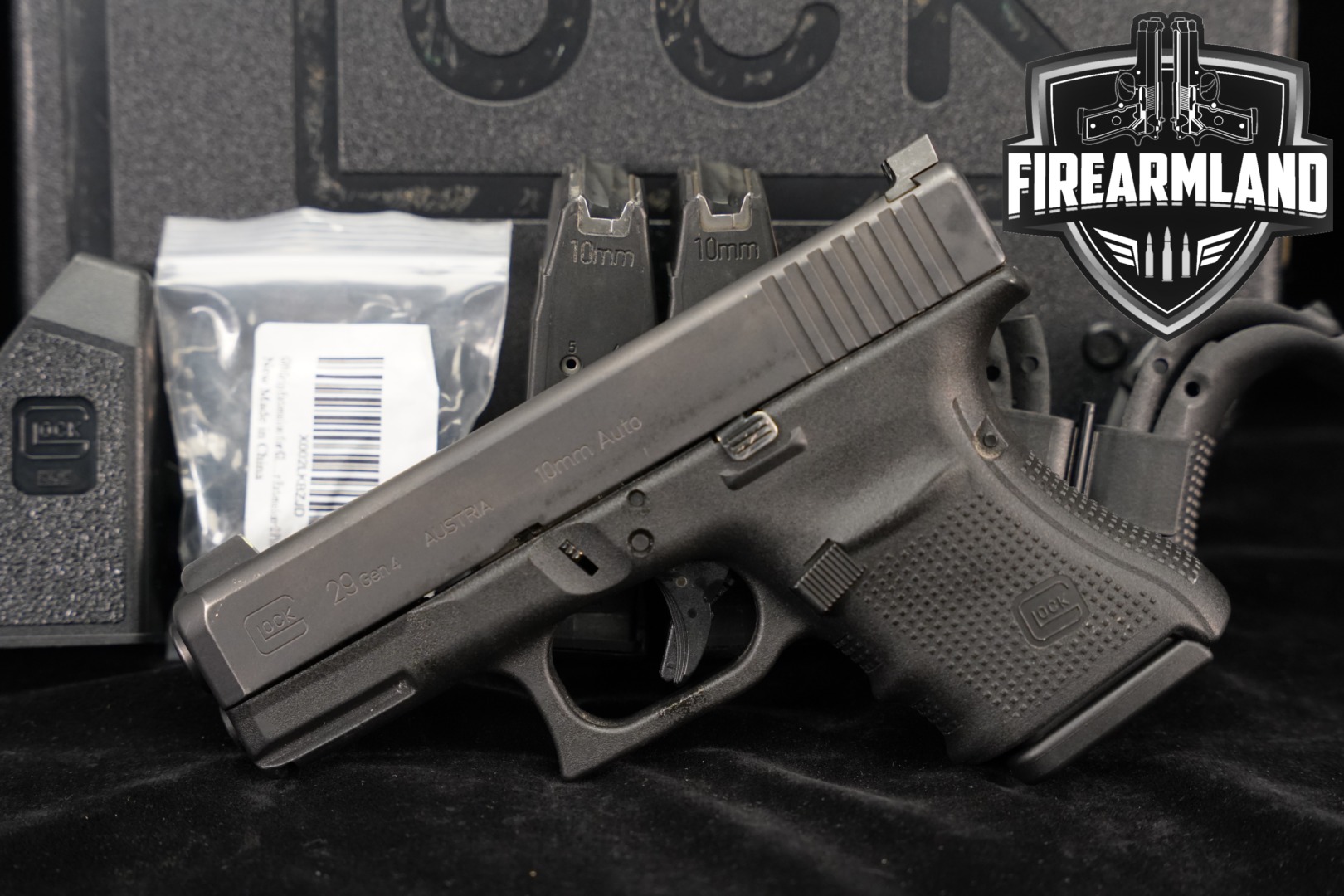 Glock 29 Gen4 G29 Gen 4 10mm 3.78" +3 MAGS & ORIG CASE-img-0
