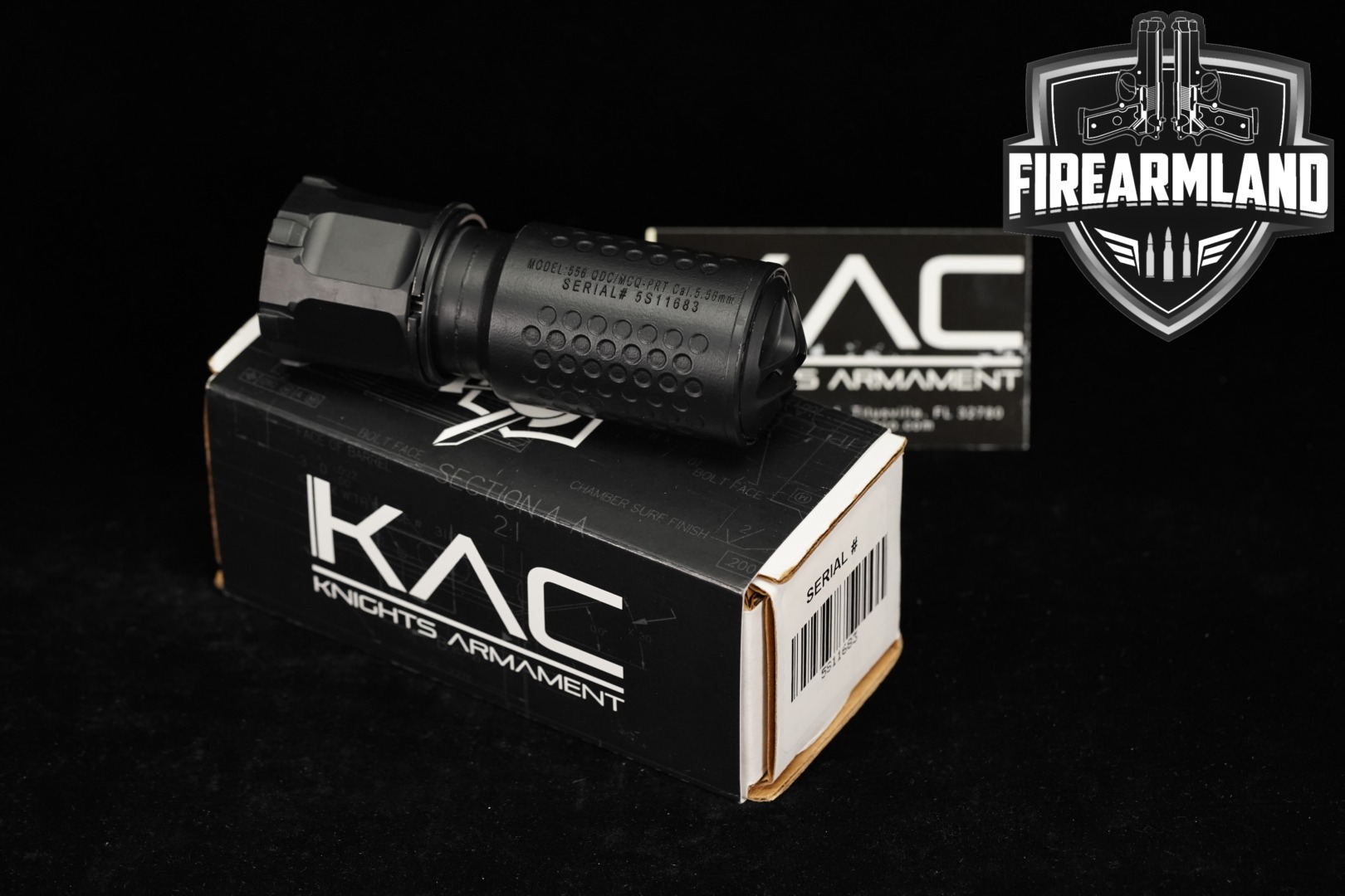 Knight's Armament (KAC) 556 QDC/MCQ-PRT 5.56 Suppressor 556QDC Silencer-img-0