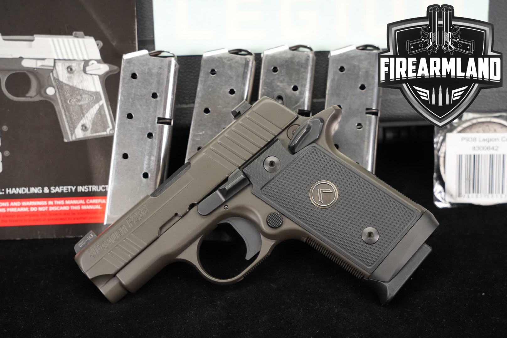 Sig Sauer P238 Legion .380 ACP Gray in Very Good Condition Thumbnail