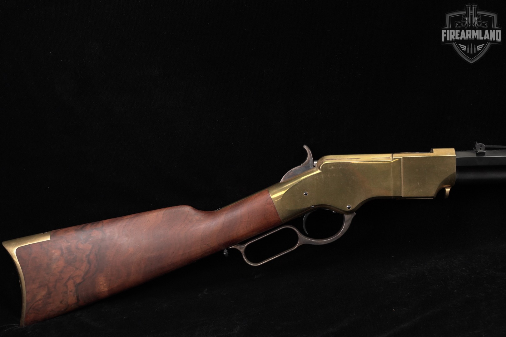A Uberti 1860 Henry 44-40 Win 24.5" Brass & Walnut OCTAGON BARREL ITALY-img-4