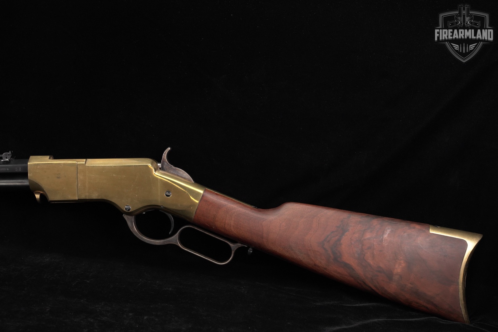 A Uberti 1860 Henry 44-40 Win 24.5" Brass & Walnut OCTAGON BARREL ITALY-img-8