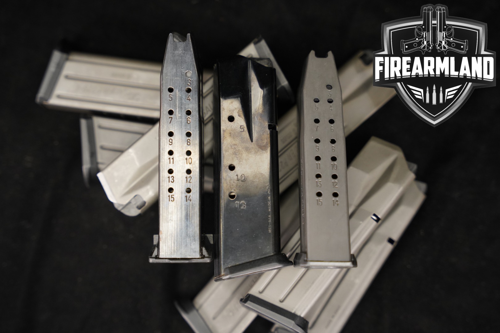 Sig Sauer TEN (10) P229-1 Magazines 9mm Luger P-229 Mags