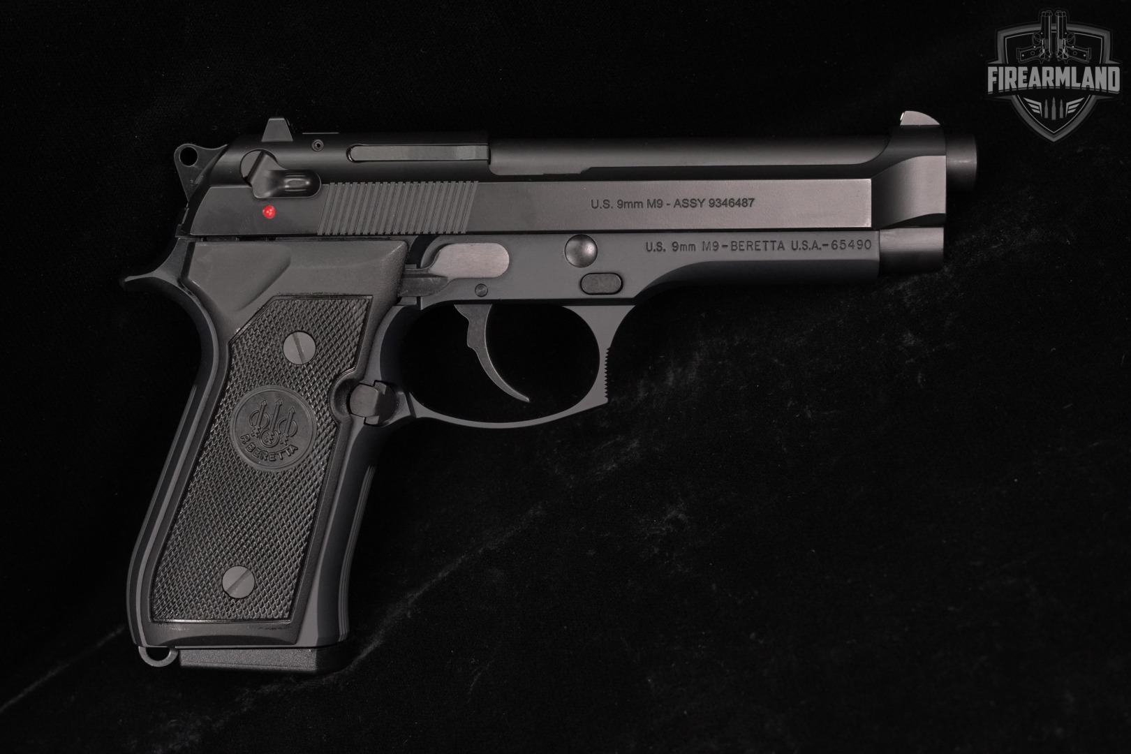 Beretta M9 Commercial 9mm 4.9" M-9 USGI +3 MAGS & ORIG CASE-img-4
