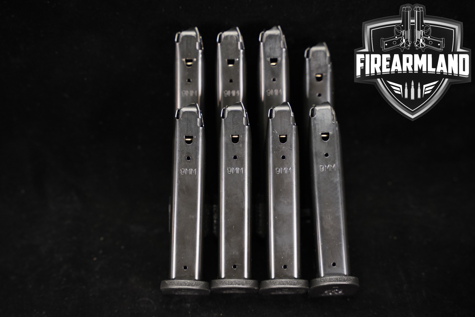 Springfield Armory EIGHT (8) Echelon Magazines 9mm Luger in Excellent Condition Thumbnail