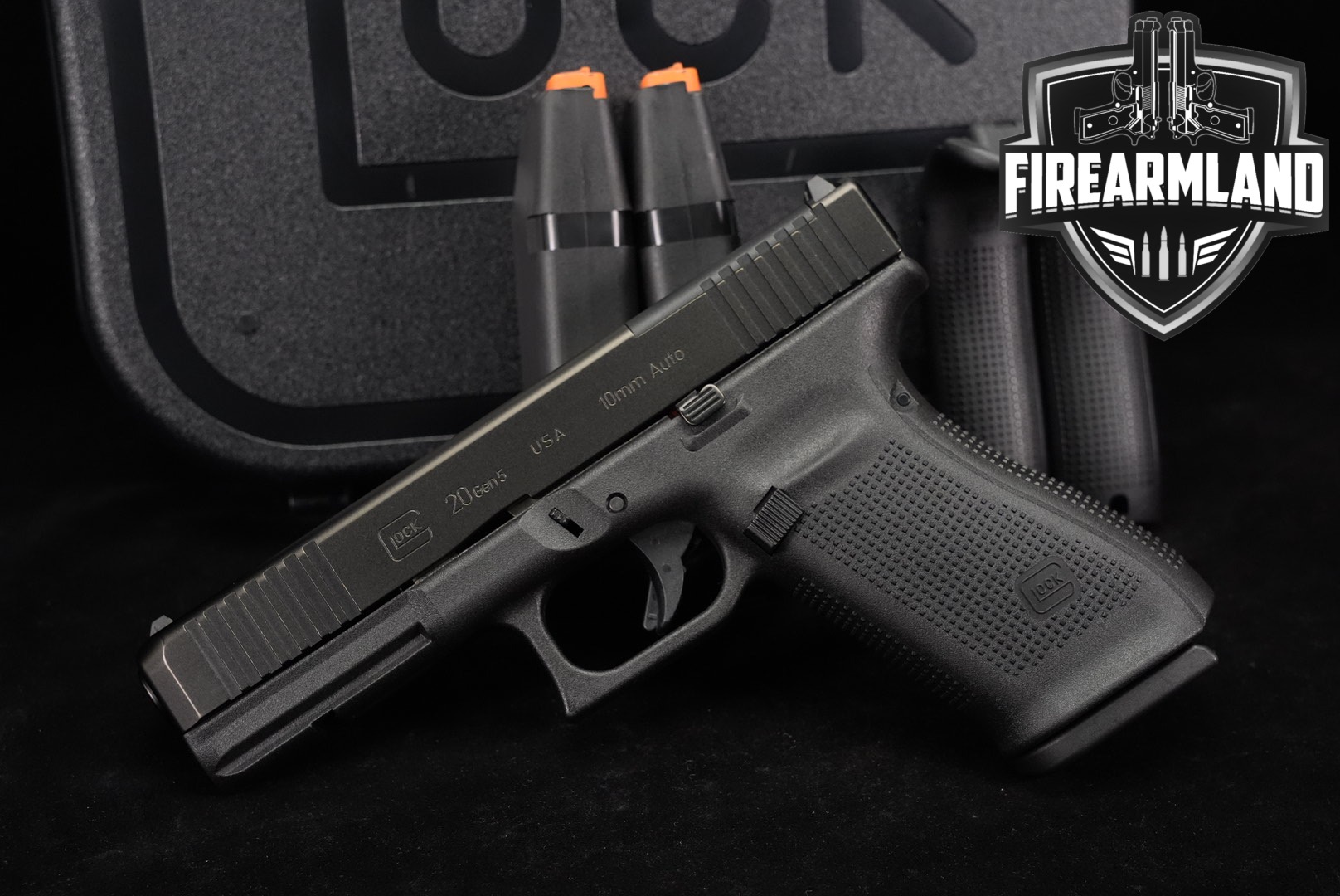 Glock 20 Gen5 MOS G20 Gen 5 10mm 4.61" GMB +3 MAGS & ORIG CASE-img-0