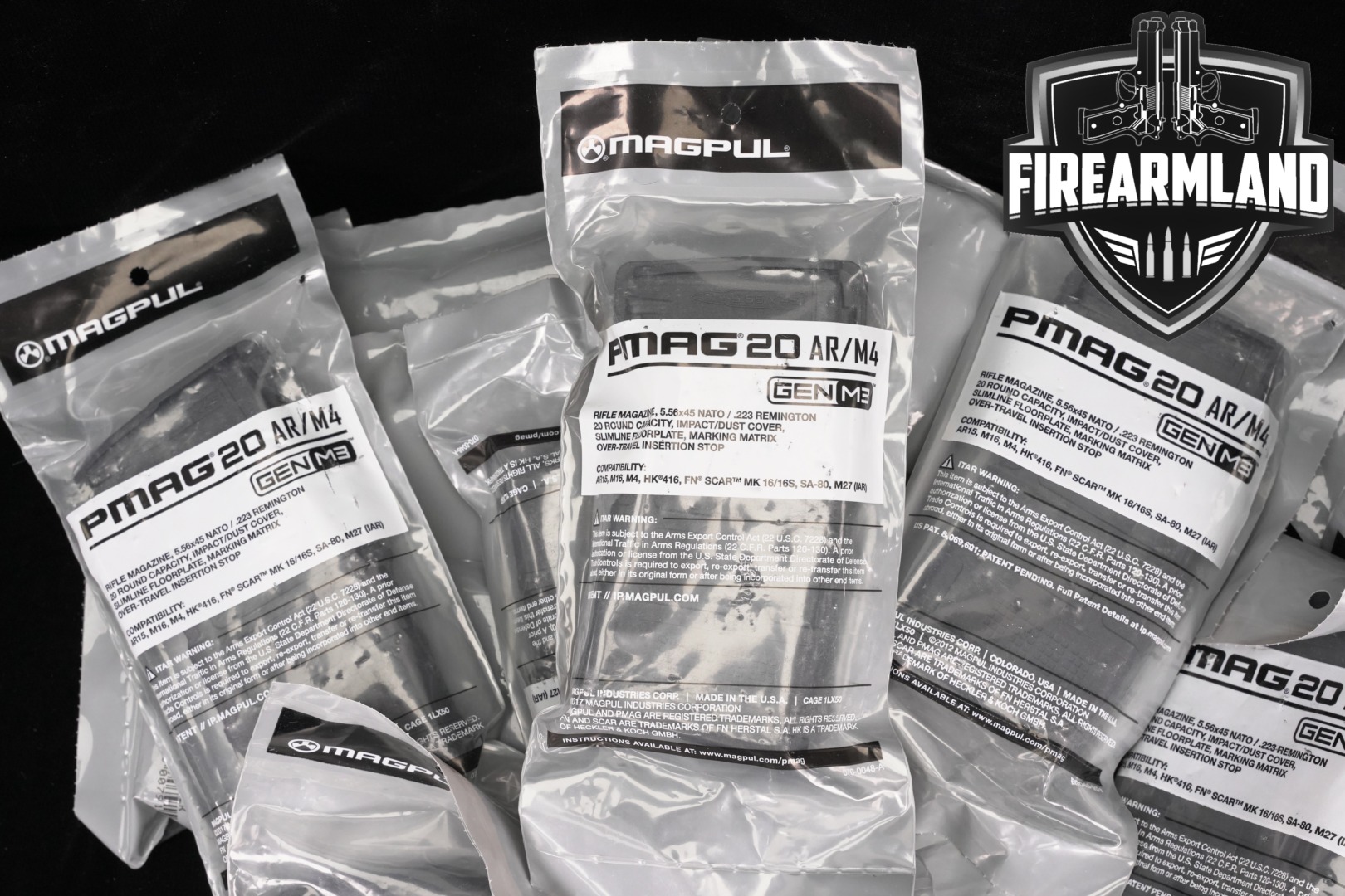 Magpul Industries FOURTEEN (14) PMAG AR-15 20 Round Magazines 5.56mm NATO in Excellent Condition Thumbnail
