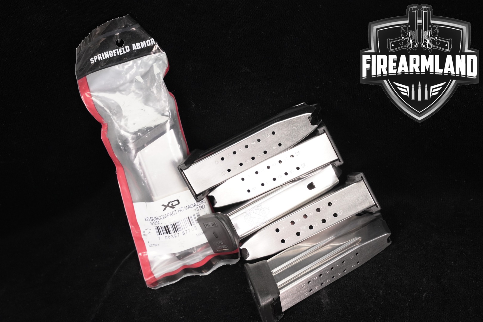 Springfield Armory XD Sub-Compact 13 Round Magazines 9mm Luger in Very Good Condition Thumbnail
