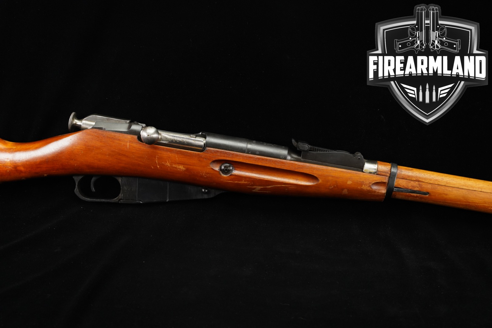 1937 Tula Mosin–Nagant Model 1891/30 Round Receiver 7.62x54R Blued & Hardwood in Good Condition Thumbnail