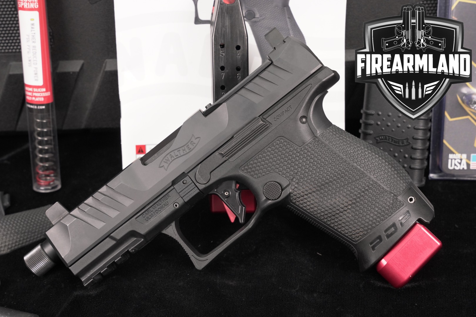 Walther PDP Compact 9mm Luger Black in Very Good Condition Thumbnail
