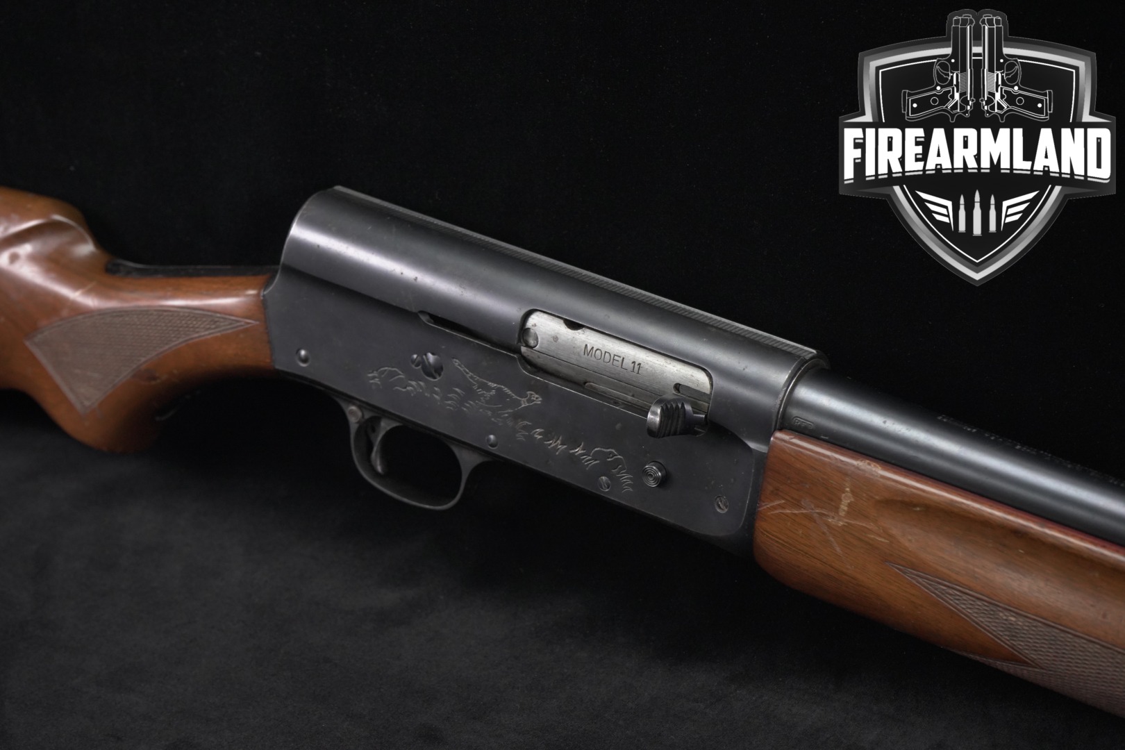 1948 Remington Model 11 16 Gauge Blued & Walnut in Poor Condition Thumbnail