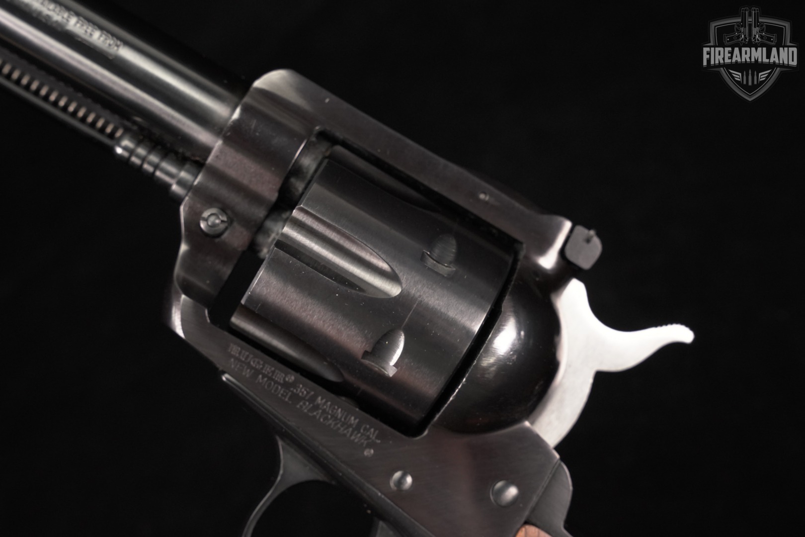 1985 Ruger New Model Blackhawk 357 Magnum 6.5" Blued +ORIG BOX-img-11