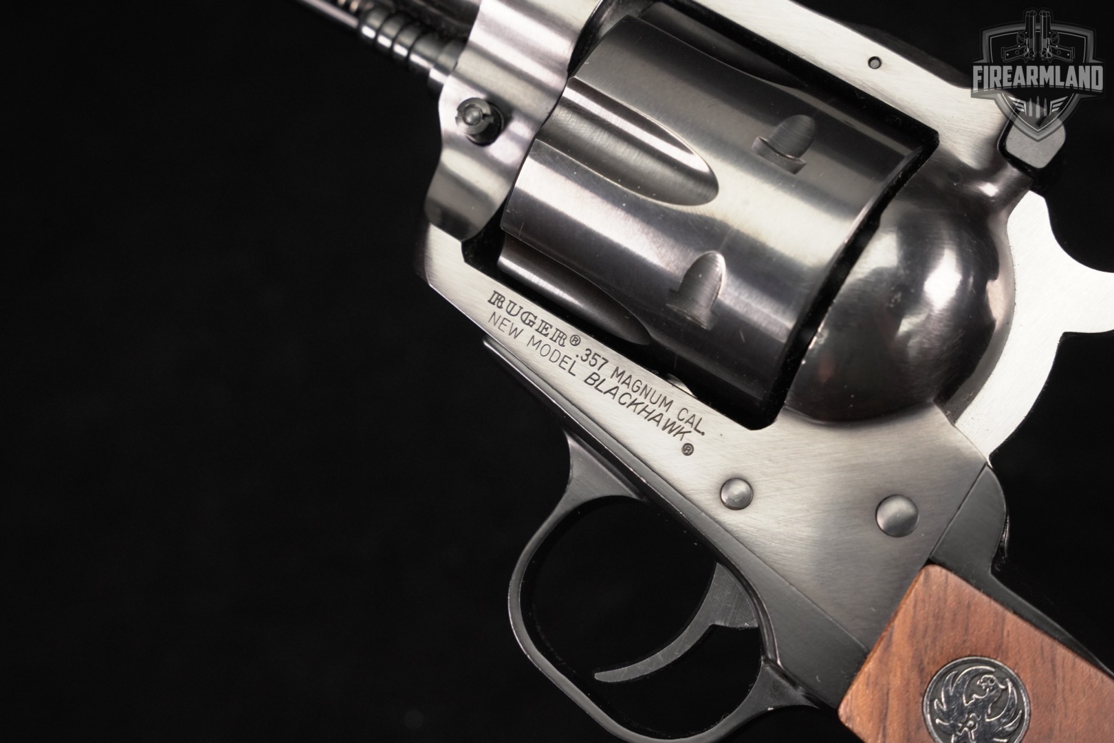 1985 Ruger New Model Blackhawk 357 Magnum 6.5" Blued +ORIG BOX-img-16