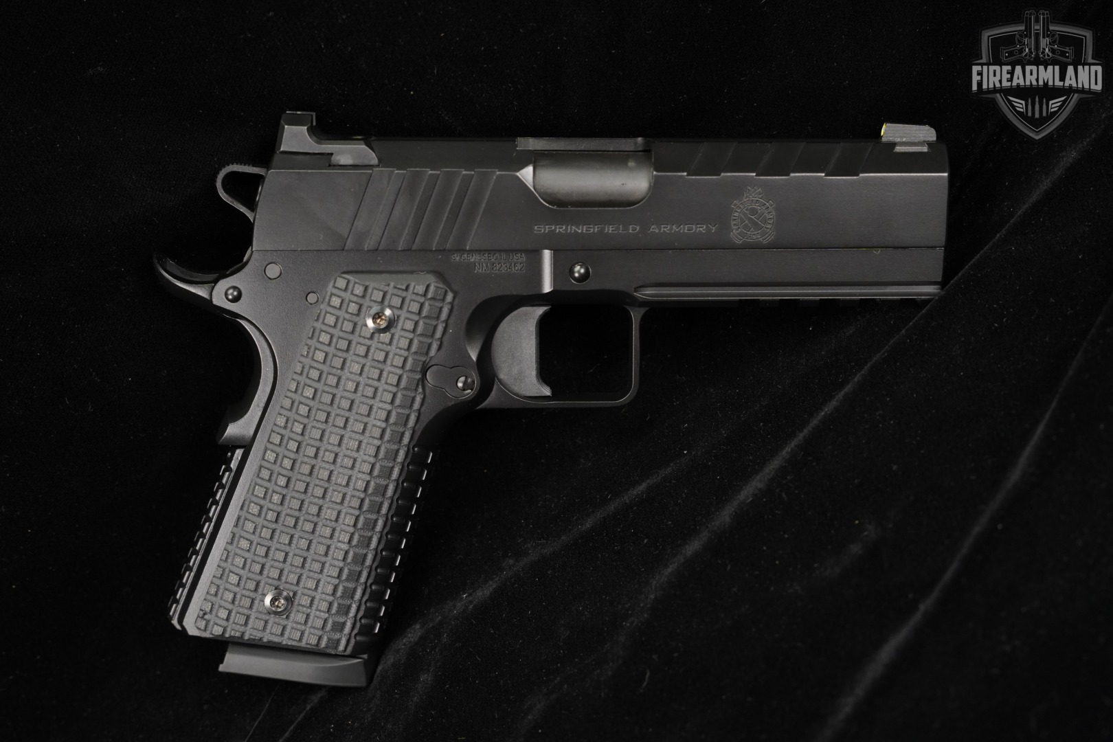 Springfield Armory Emissary All-Black 45 ACP 1911 4.25" +2 MAGS & ORIG CASE-img-3
