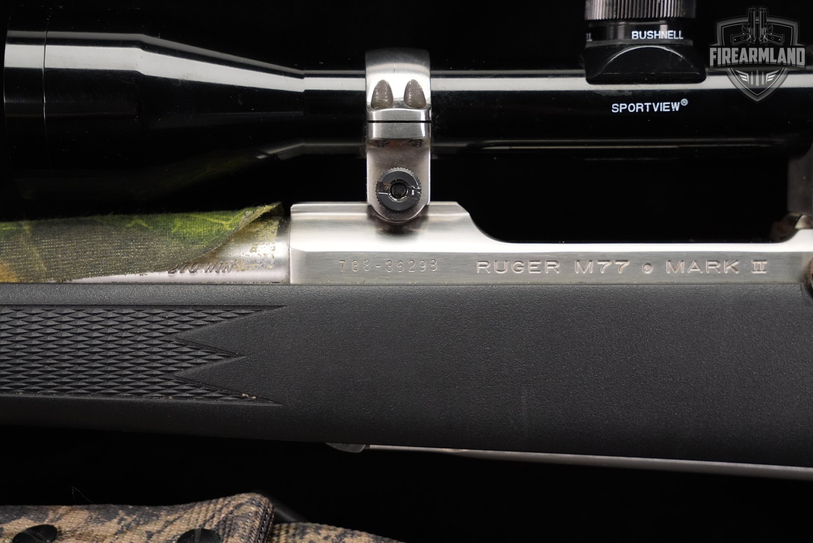 2001 Ruger M77 Mark II All-Weather 270 Win CRF MK 2 M-77 +BUSHNELL SCOPE-img-18