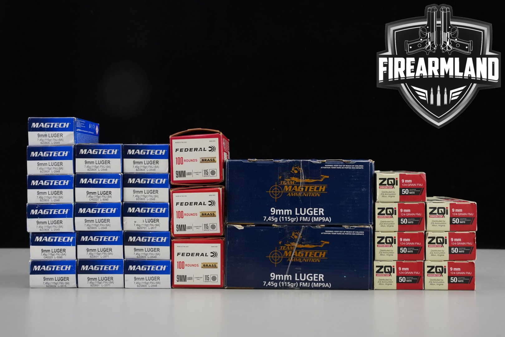 Multiple Manufacturers 9MM Ammo 9mm Luger in New - Old Stock Condition Thumbnail