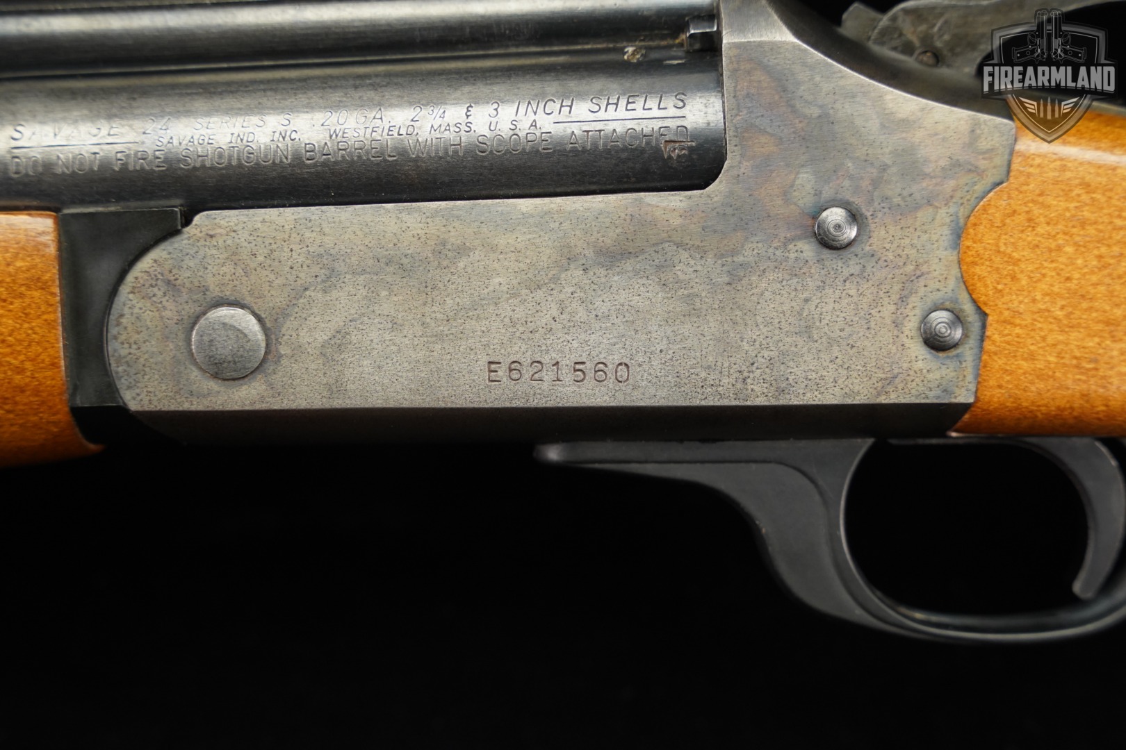 Savage Arms Model 24 Series S 22 LR & 20 Gauge Color Case-Hardened M24-img-18
