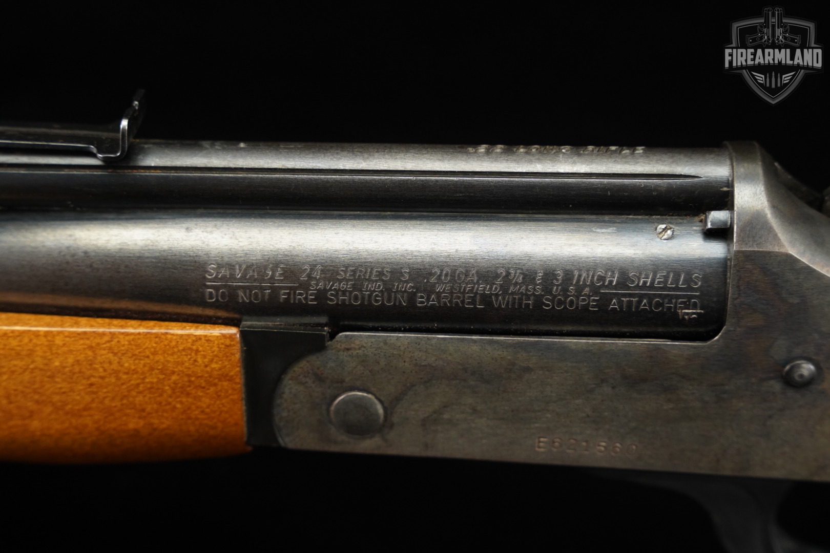Savage Arms Model 24 Series S 22 LR & 20 Gauge Color Case-Hardened M24-img-19