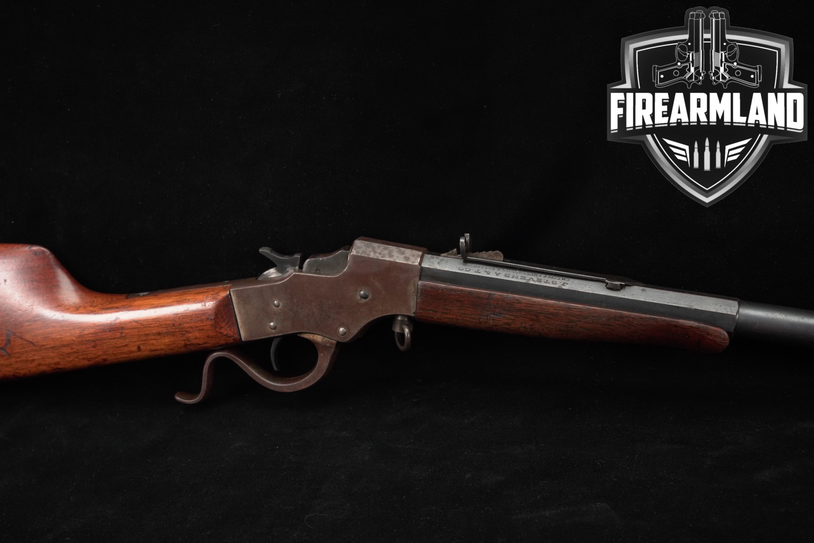 J Stevens A&T Co Favorite Model 1894 .25 Stevens Wood in Fair Condition Thumbnail