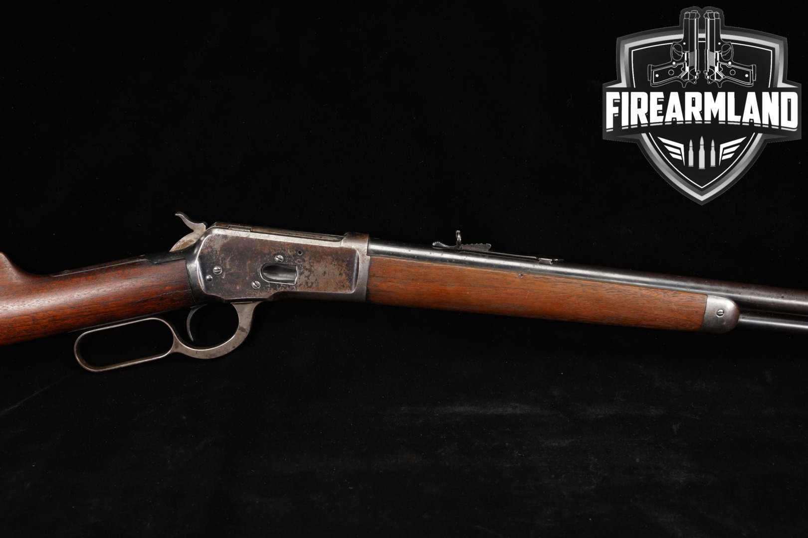 1912 Winchester Repeating Arms Model 1892 Sporting Rifle, Solid Frame .32-20 Win. Blued & Walnut in Fair Condition Thumbnail