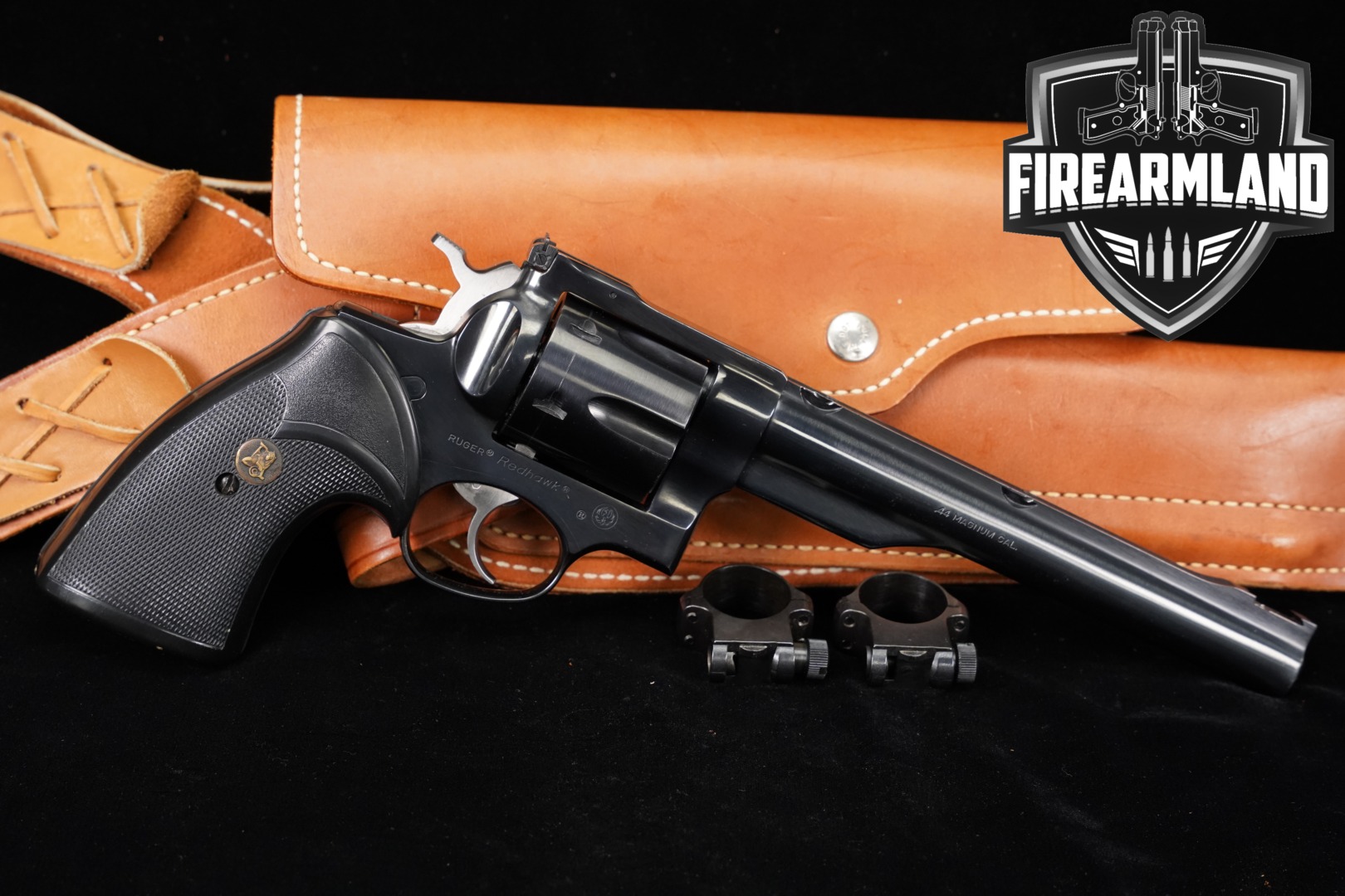 1985 Sturm Ruger Redhawk .44 Rem Magnum Blued in Very Good Condition Thumbnail
